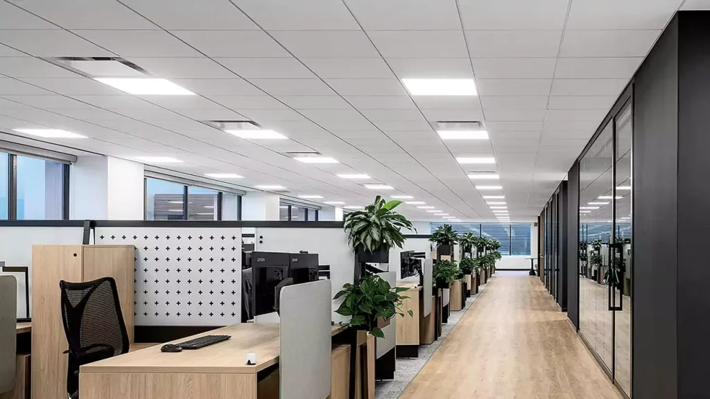RioCan Lawrence Allen Centre Open-Plan Office Lighting Upgrade 1