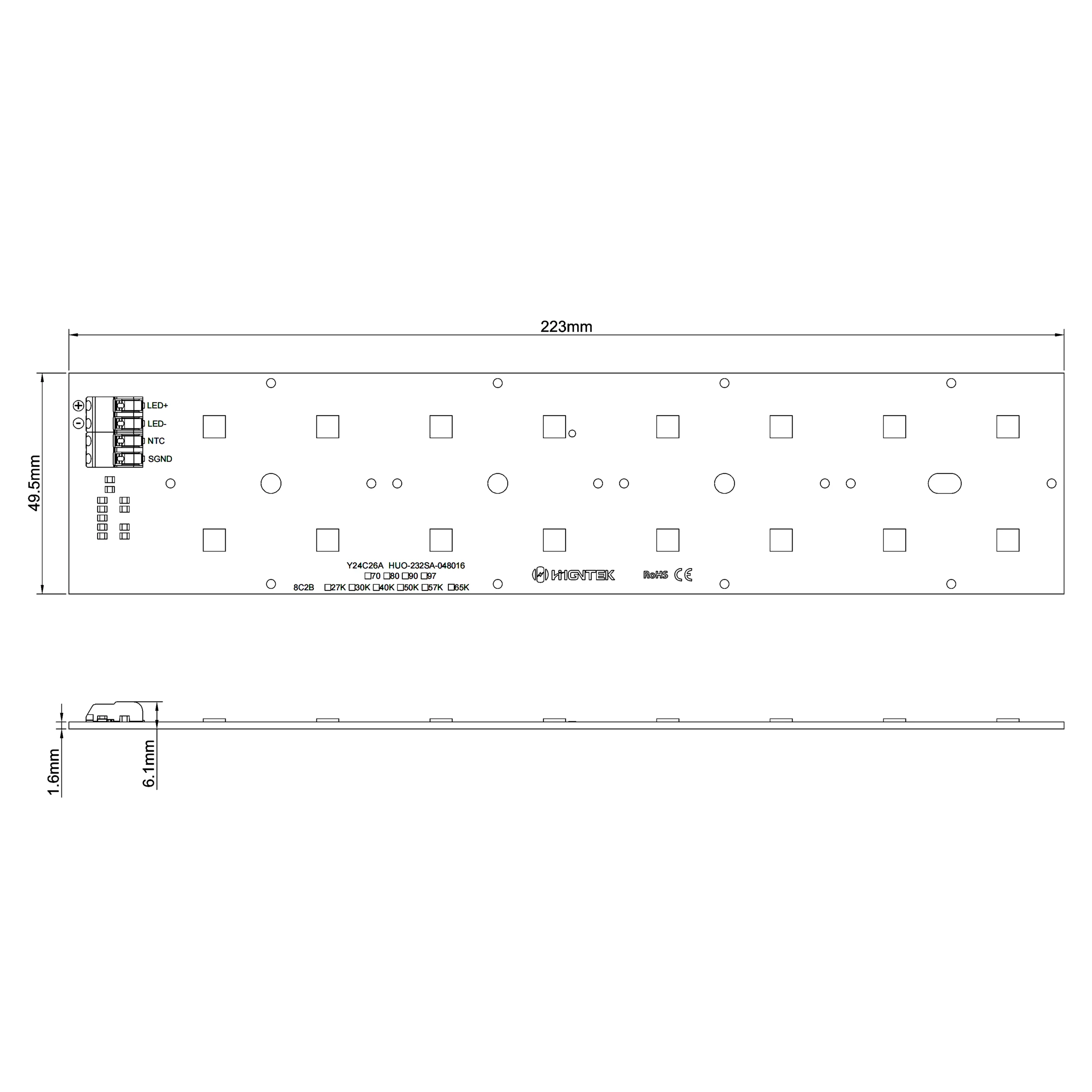 218lm/W High-Efficacy Outdoor Modules 2x8 LUMILEDS LED - Image 4