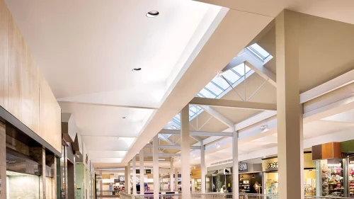 NorthTown Mall Commercial Lighting Upgrade Customized High-Efficiency White Linear LED Modules