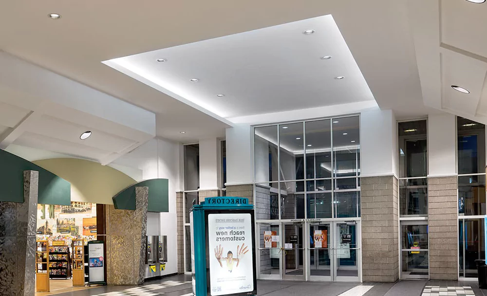 NorthTown Mall Commercial Lighting Customized High-Efficiency White Linear LED Modules 3