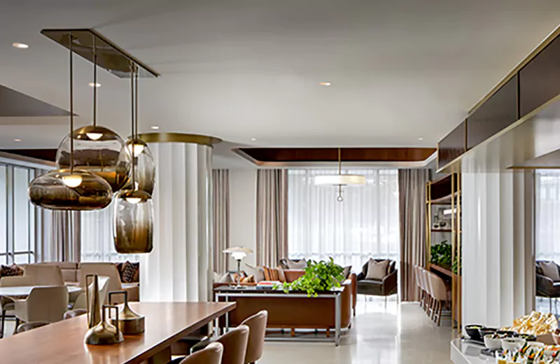 Fairmont Century Plaza Hotel & Residential Lighting Project, California, USA 3